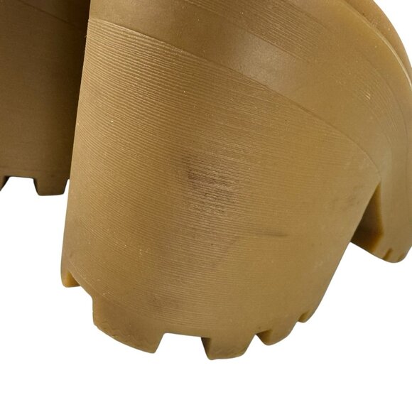 Sperry Pretty Tough Ankle Boots Brown Leather Block Heel Lace Up Platform Size 8 - Picture 5 of 15